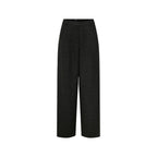 Jacqueline De Yong Black Polyester Flared Pants