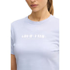 Calvin Klein Jeans Purple Cotton T-Shirt