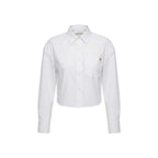 Calvin Klein Jeans White Cotton Blouse