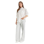 Calvin Klein Jeans White Cotton Blouse