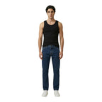 Calvin Klein Jeans Black Cotton Tank Tops