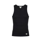 Calvin Klein Jeans Black Cotton Tank Tops