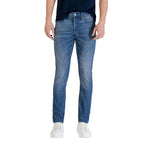 Calvin Klein Jeans Blue Cotton Skinny Jeans