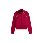 Tommy Hilfiger Jeans Bordeaux Recycled Polyester Sweatshirt