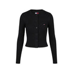 Tommy Hilfiger Jeans Black Organic Cotton Cardigan
