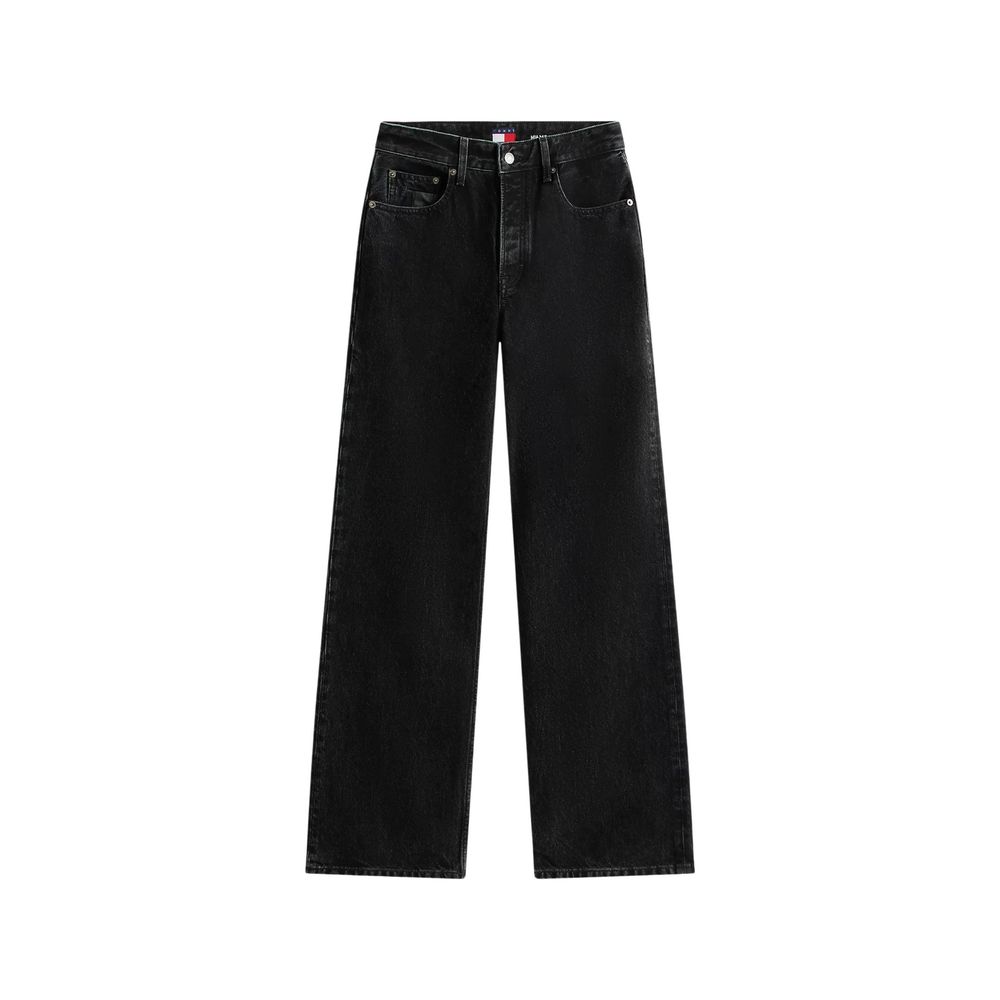 Tommy Hilfiger Jeans Black Recycled Cotton Bootcut Jeans