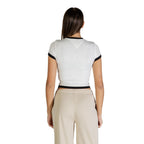 Tommy Hilfiger Jeans White Recycled Cotton T-Shirt