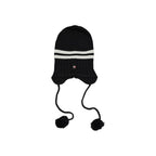 Tommy Hilfiger Jeans Black And White Recycled Wool Cap (Baseball Hat)