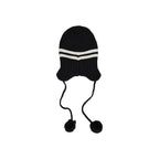 Tommy Hilfiger Jeans Black And White Recycled Wool Cap (Baseball Hat)