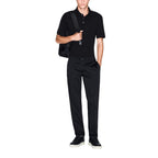 Armani Exchange Black Cotton Skinny Pants