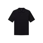 Armani Exchange Black Cotton Polo Shirt