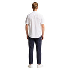 Armani Exchange White Polyamide Shortsleeve Shirt