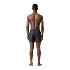 EA7 Emporio Armani Black Polyester Swim Shorts