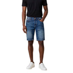 Antony Morato Blue Cotton Bermuda Shorts