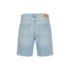 Antony Morato Light Blue Cotton Bermuda Shorts