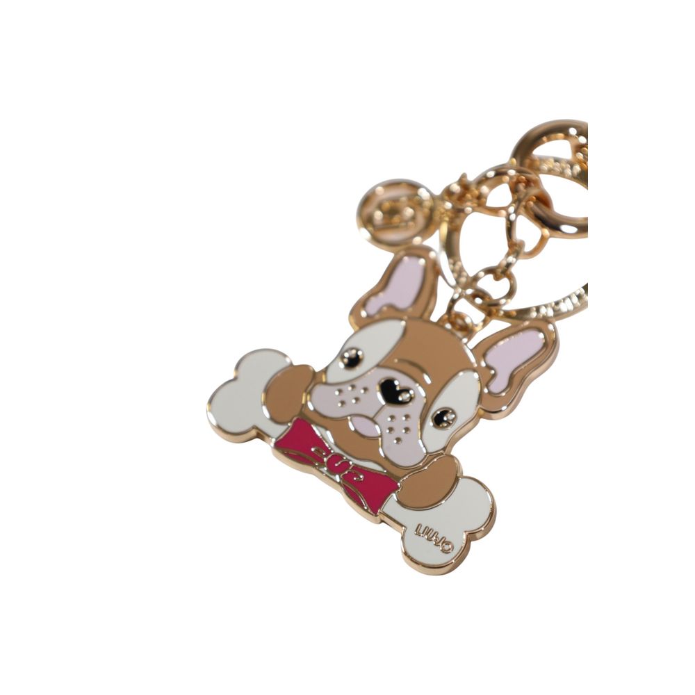 Liu Jo Gold Metal Keychain