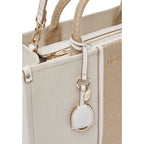 Liu Jo Beige Cotton Handbag