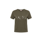 Liu Jo Green Cotton T-Shirt