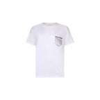 Liu Jo Cream Cotton T-Shirt