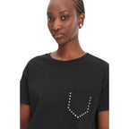 Liu Jo Bicolor Cotton T-Shirt