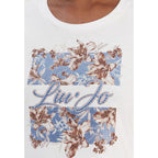 Liu Jo White Cotton T-Shirt