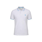 U.S. POLO ASSN. White Cotton Polo Shirt