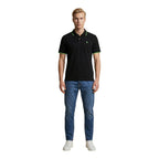 U.S. POLO ASSN. Black Cotton Polo Shirt