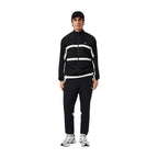 Lacoste Black And White Polyester Sweatsuit