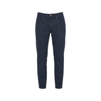 Jeckerson Blue Elastane Skinny Pants