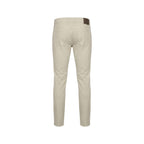 Jeckerson Gray Elastane Skinny Pants