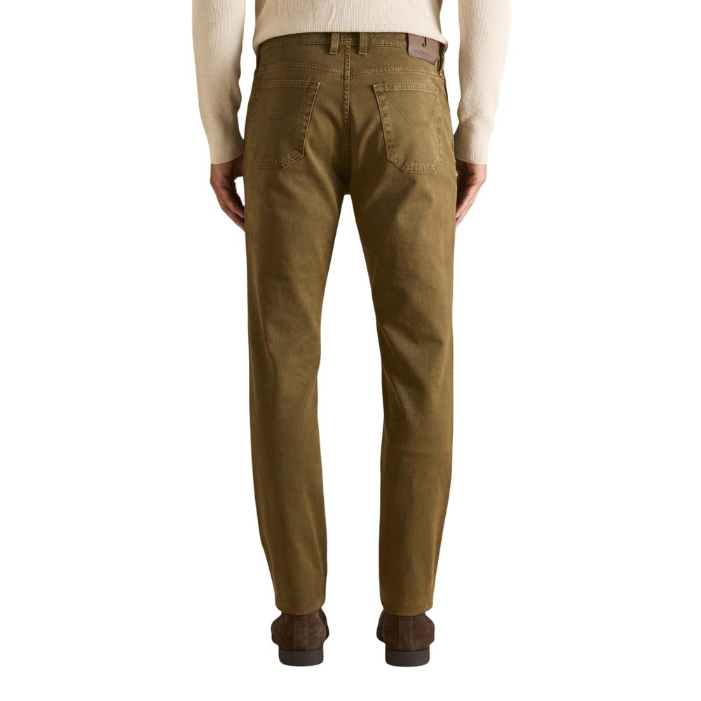 Jeckerson Bicolor Elastane Skinny Pants