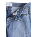 Jeckerson Light Blue Recycled Polyester Skinny Jeans