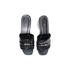 Guess Black Polyethylene High Heel Pumps