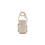 Guess Beige Polyethylene High Heel Pumps