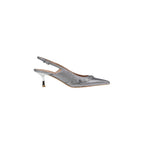 Guess Silver Polyester High Heel Pumps