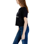 Guess Active Black Viscose T-Shirt
