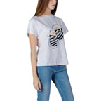 Guess White Cotton T-Shirt