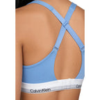Calvin Klein Underwear Blue Cotton Bra