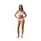 Calvin Klein Underwear Beige Cotton Pantie