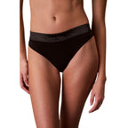 Calvin Klein Underwear Black Cotton Pantie
