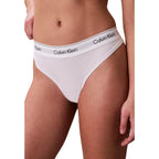 Calvin Klein Underwear White Cotton Pantie
