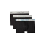 Calvin Klein Underwear Black And White Recycled Polyester Boxers