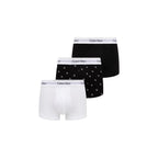Calvin Klein Underwear Black And White Cotton Boxers