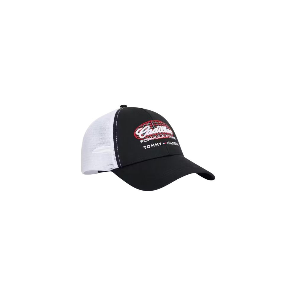 Tommy Hilfiger Black And White Organic Cotton Cap (Baseball Hat)