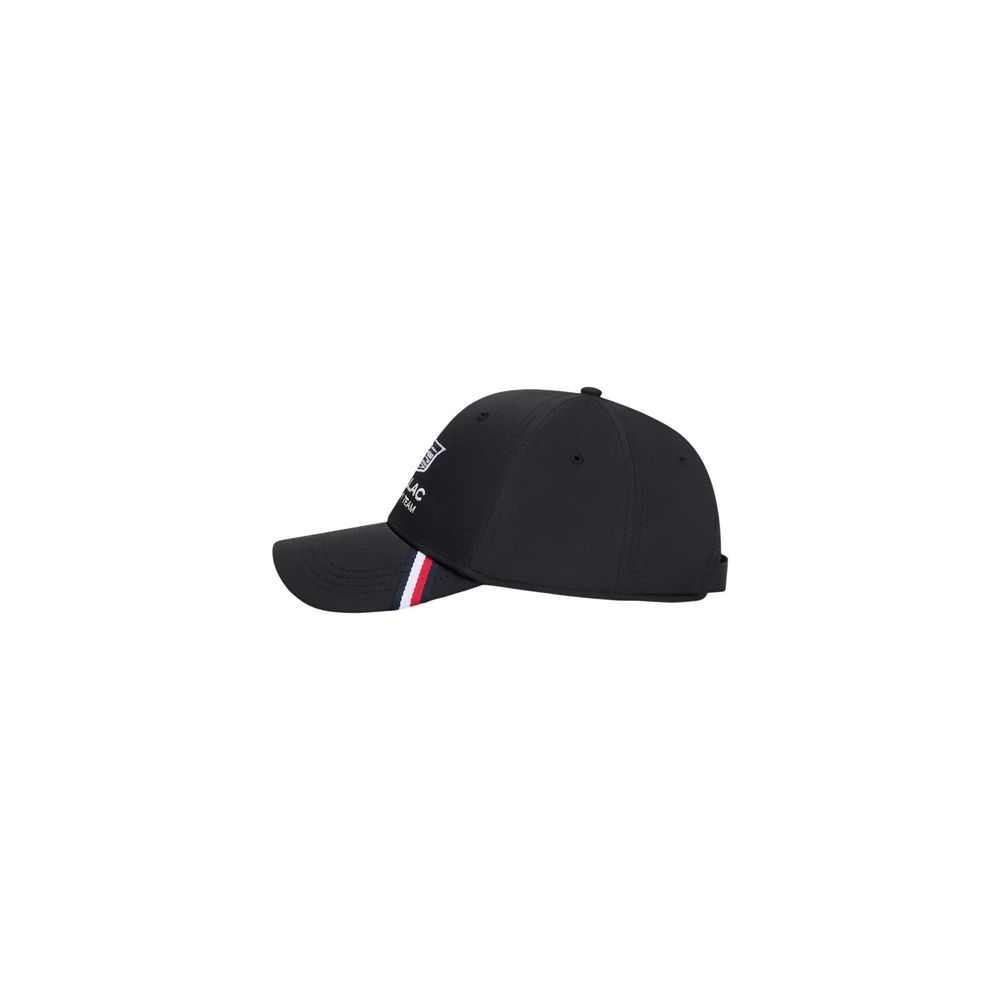 Tommy Hilfiger Black Recycled Polyester Cap (Baseball Hat)