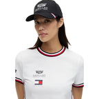 Tommy Hilfiger Black Recycled Polyester Cap (Baseball Hat)
