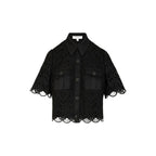 Morgan De Toi Black Polyester Shortsleeve Shirt