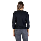 Morgan De Toi Black Polyester Cardigan
