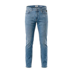Replay Blue Cotton Relaxed Fit Jeans