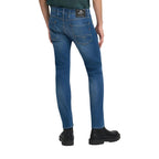 Replay Blue Cotton Skinny Jeans